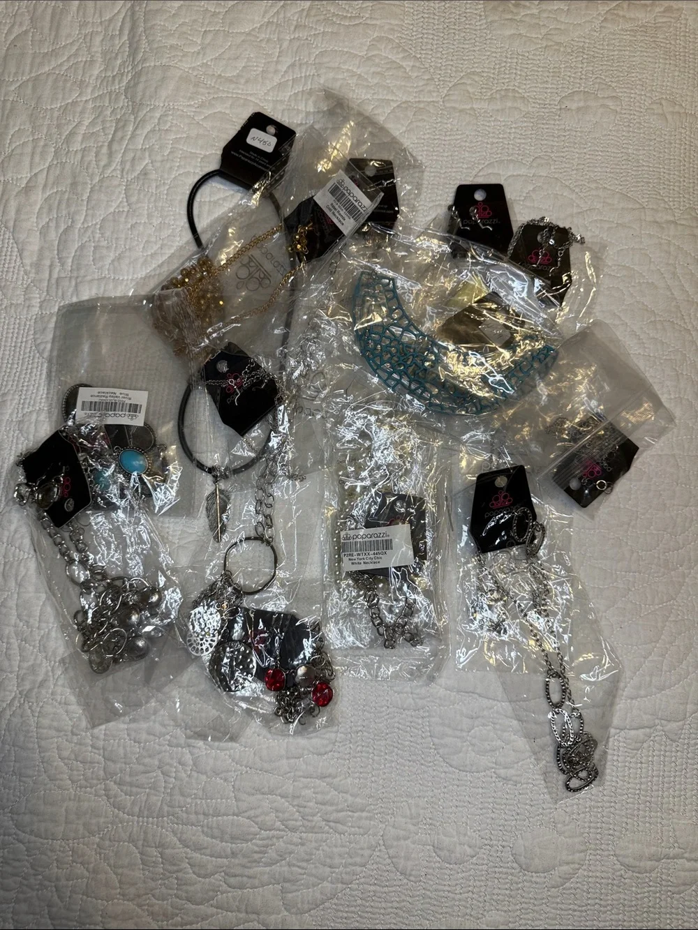 Lot of assorted Paparazzi Jewelry. 26 pieces